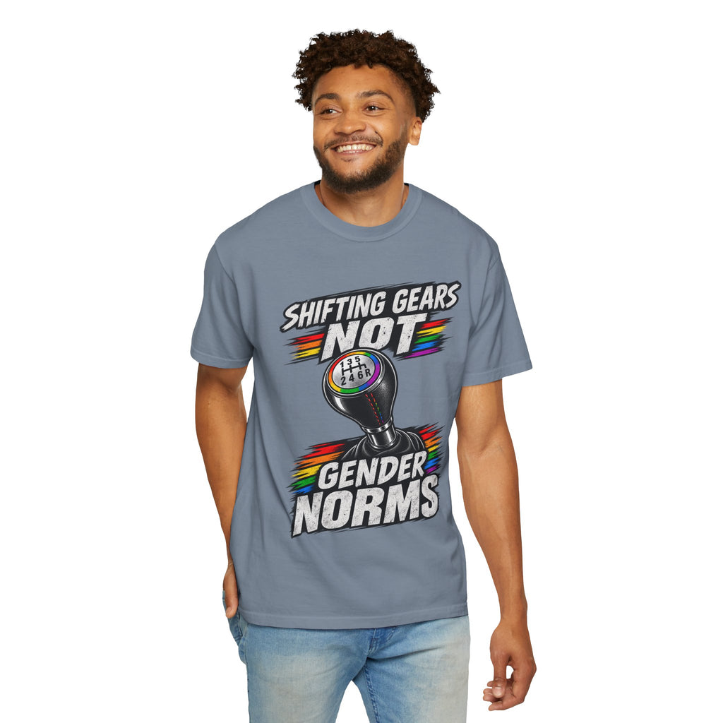 Shifting Gears Not Gender Norms T-Shirt