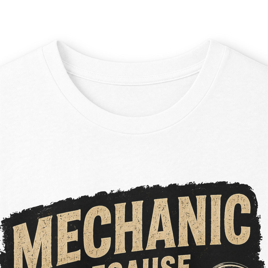 Mechanic Badass Long Sleeve Tee — 'Mechanic Because Badass Miracle Worker' Workshirt