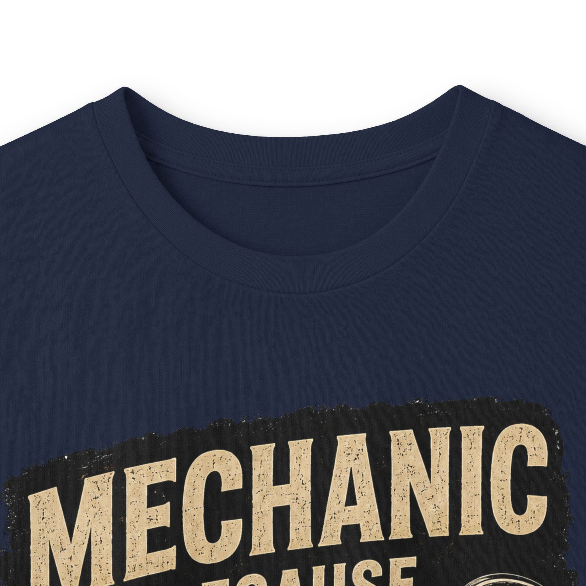 Mechanic Badass Long Sleeve Tee — 'Mechanic Because Badass Miracle Worker' Workshirt