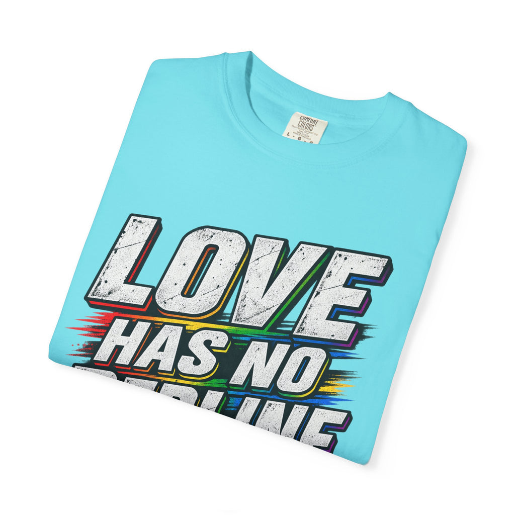 Love Has No Redline T-Shirt — Rainbow Speedometer Pride Tee