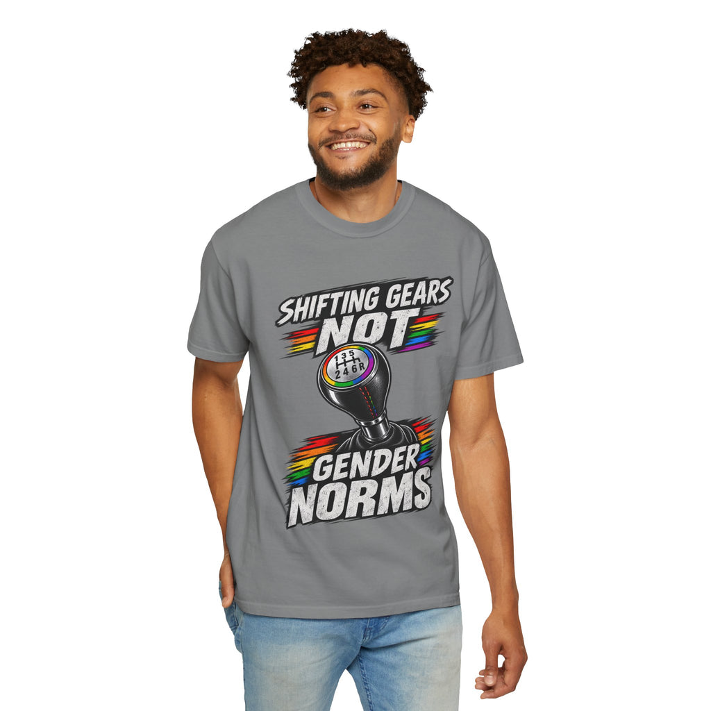 Shifting Gears Not Gender Norms T-Shirt