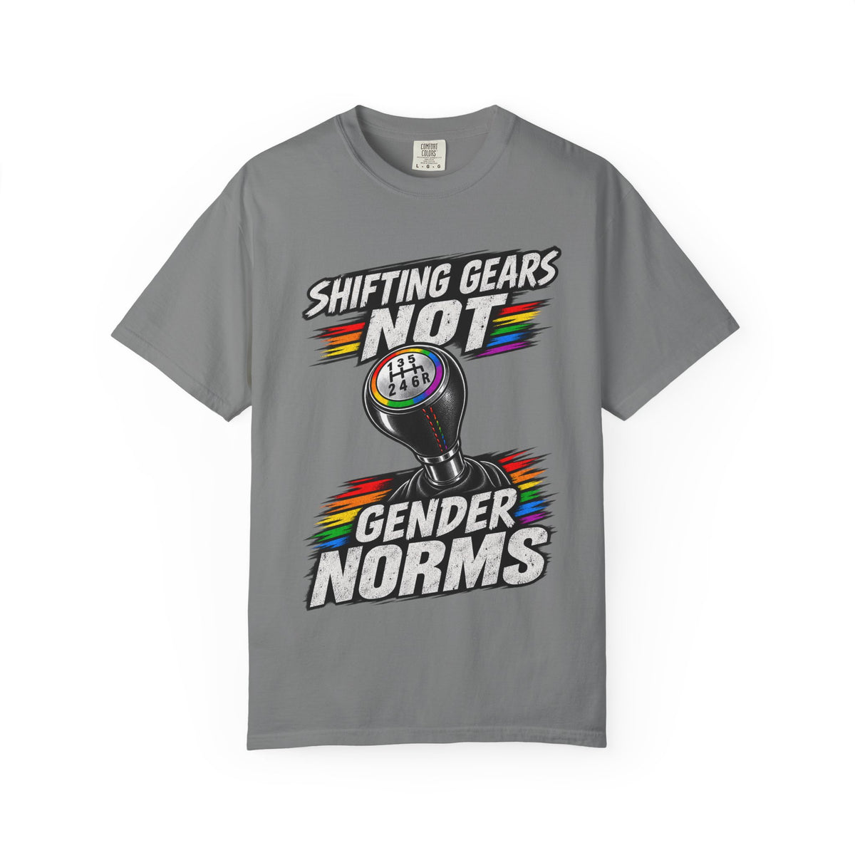 Shifting Gears Not Gender Norms T-Shirt