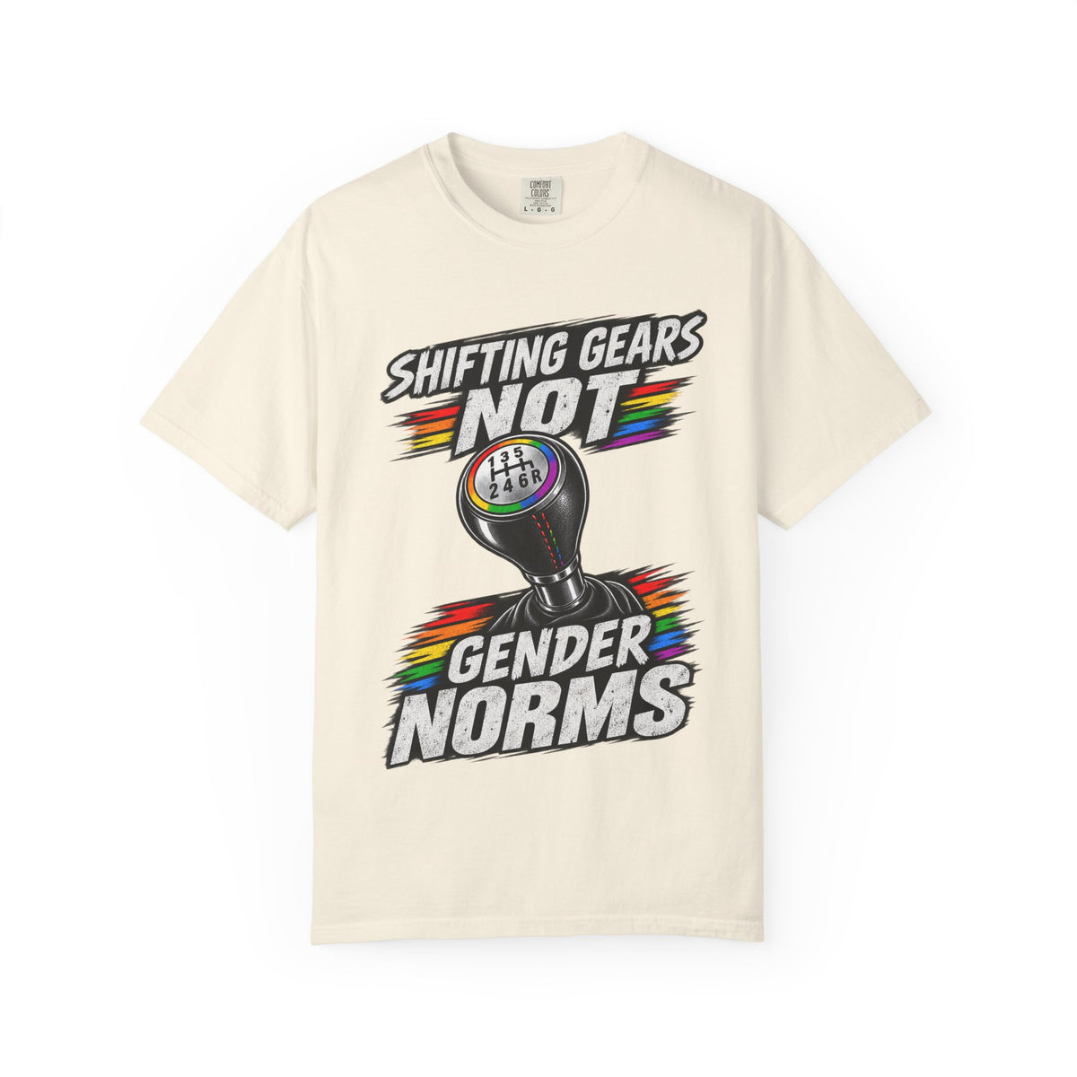Shifting Gears Not Gender Norms T-Shirt