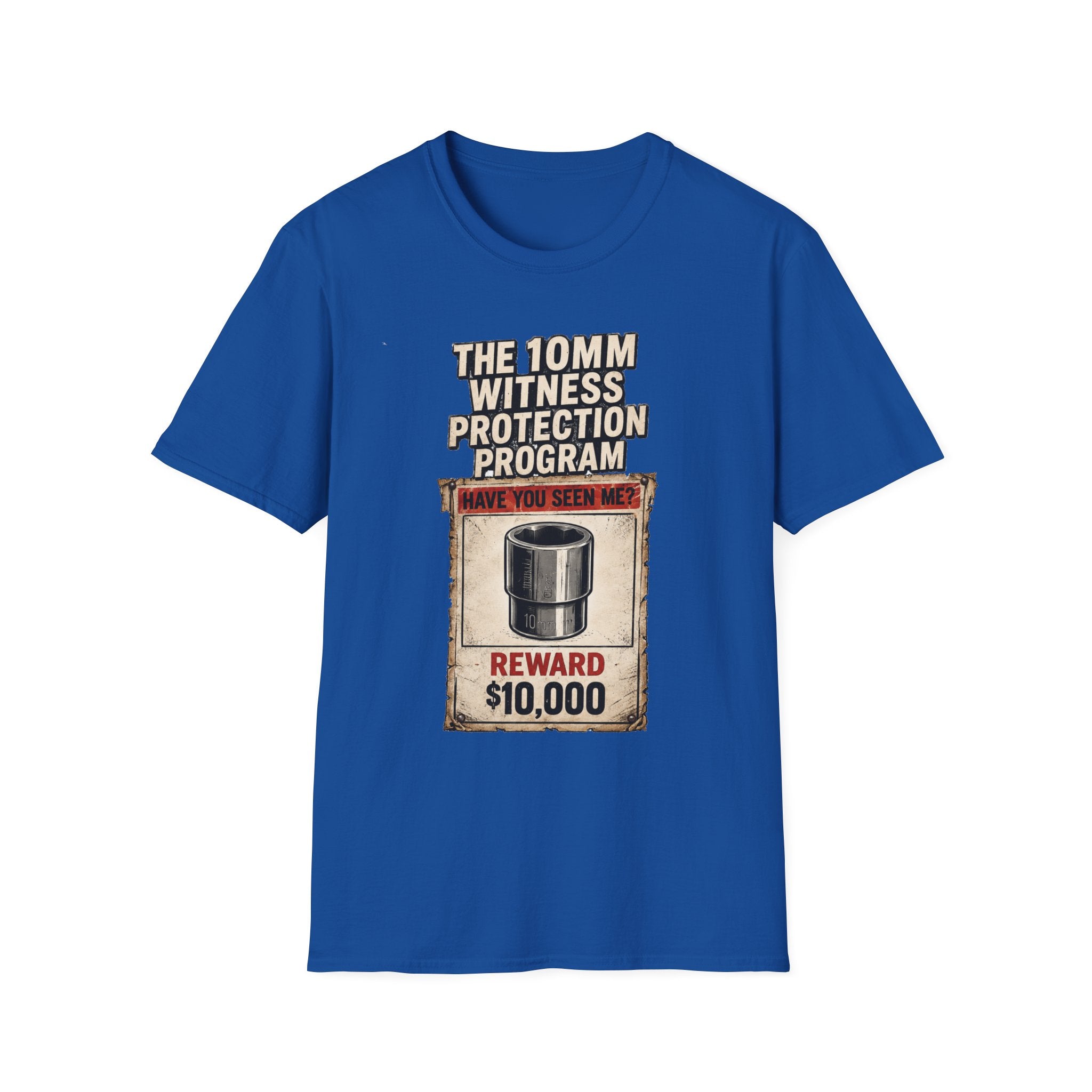 “The 10mm Witness Protection Program” Funny Graphic Tee-