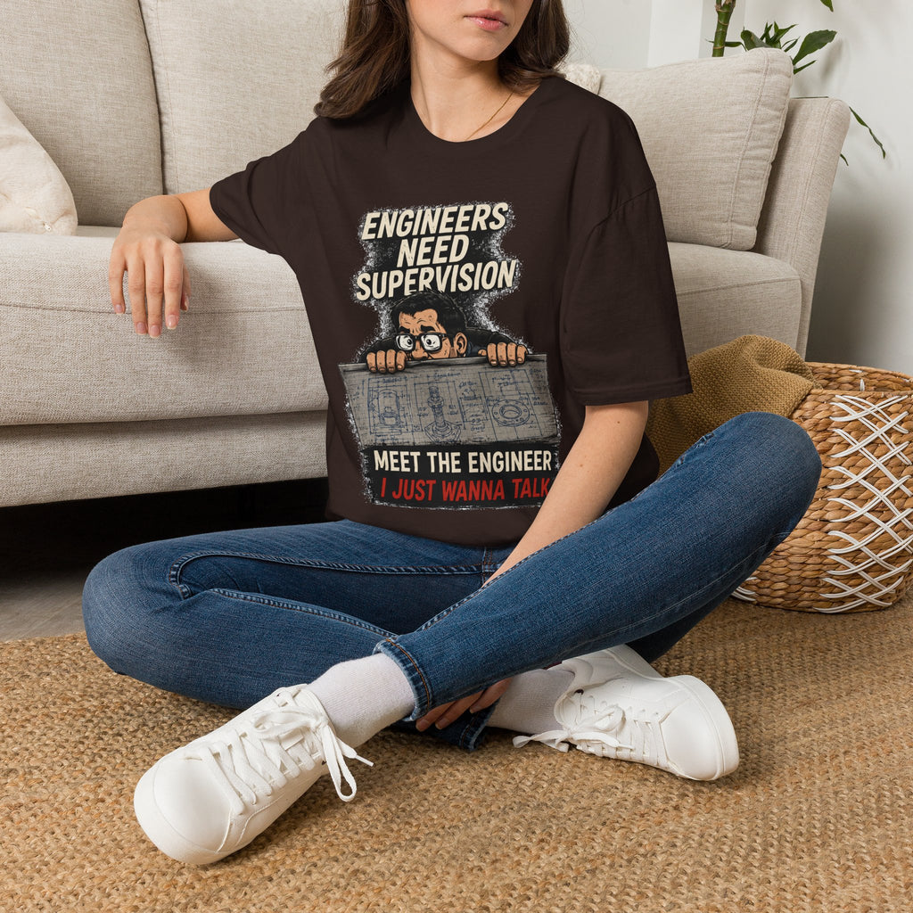 Engineers Need Supervision Soft Tshirt