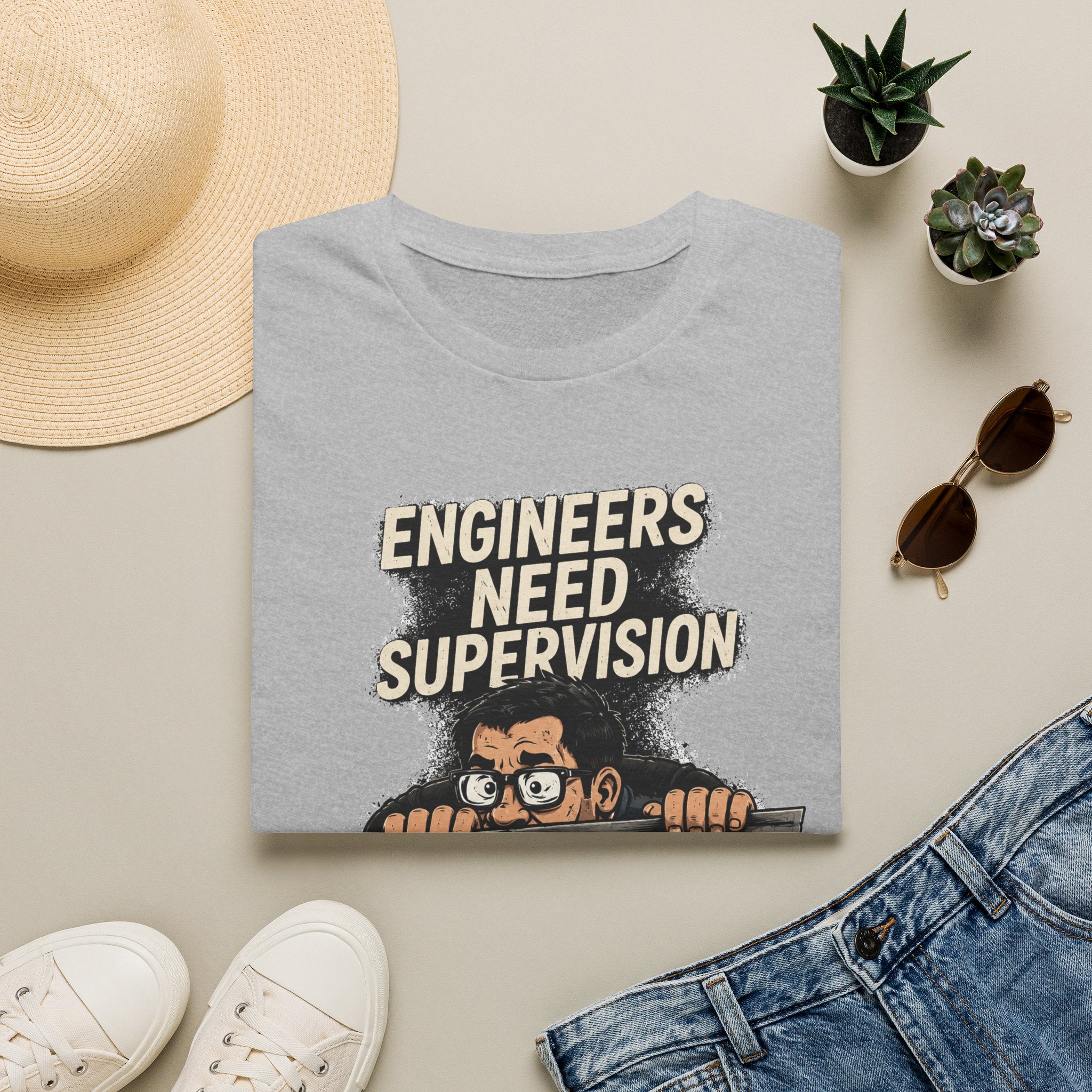 Engineers Need Supervision Soft Tshirt
