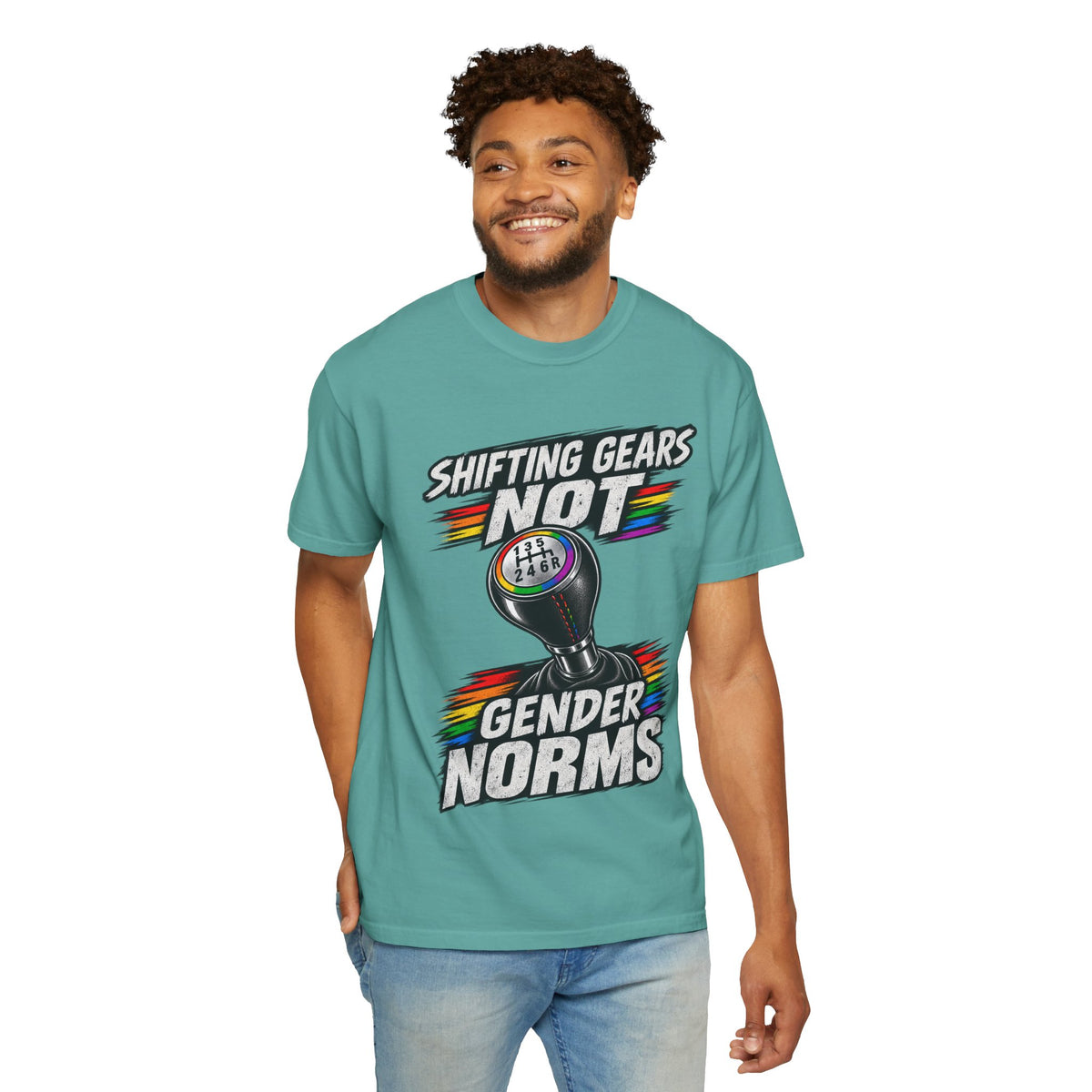 Shifting Gears Not Gender Norms T-Shirt