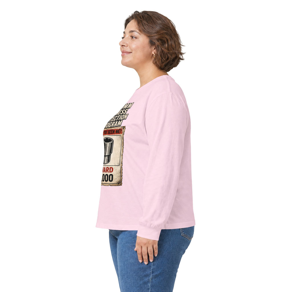 Long Sleeve Tee — “10mm Witness Protection Program” Wanted Poster Design