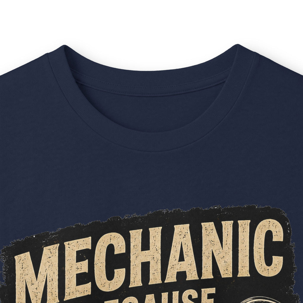 Mechanic Badass Long Sleeve Tee — 'Mechanic Because Badass Miracle Worker' Workshirt