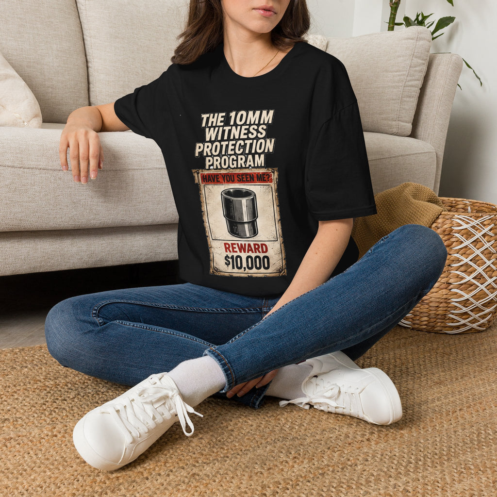 “The 10mm Witness Protection Program” Funny Graphic Tee-