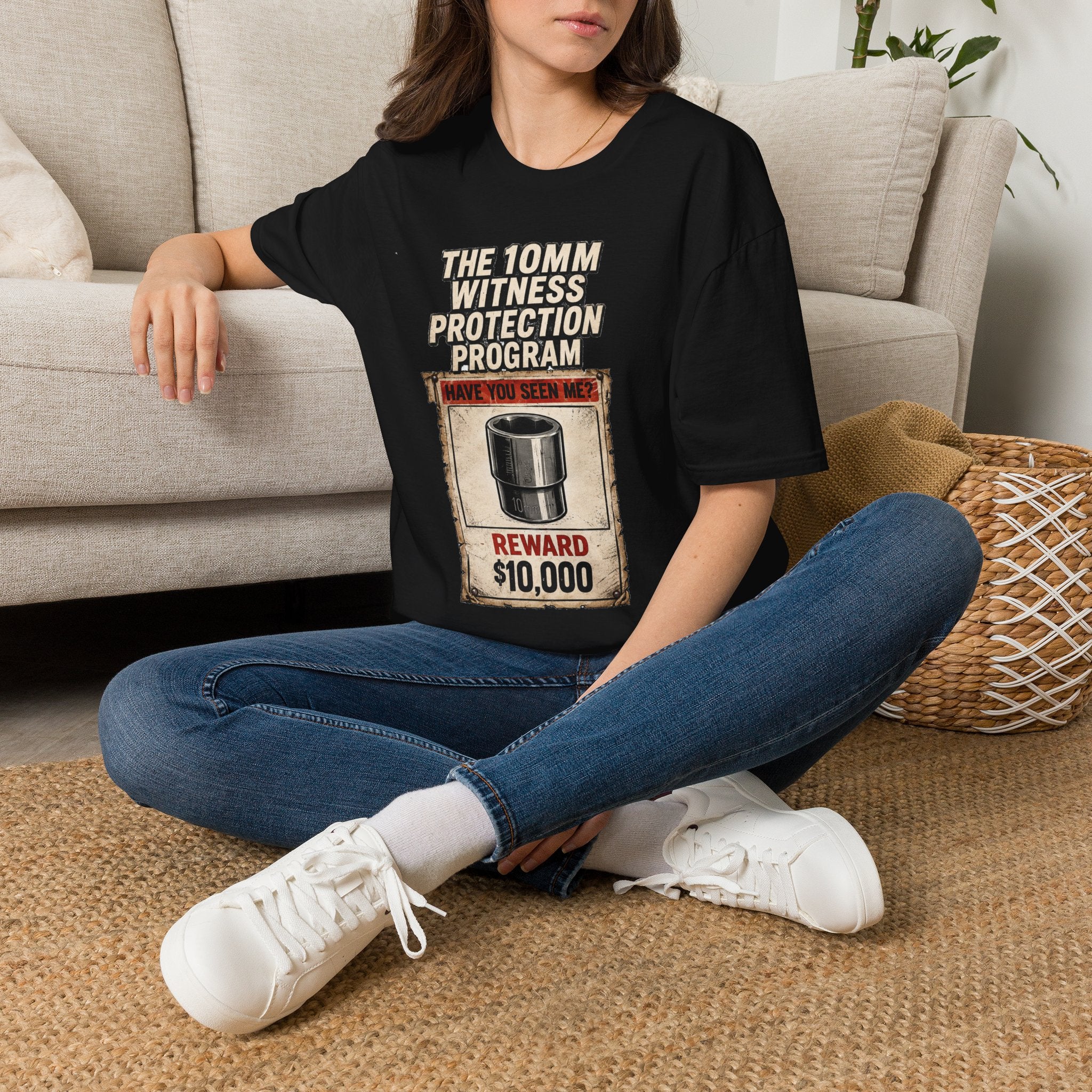 “The 10mm Witness Protection Program” Funny Graphic Tee-