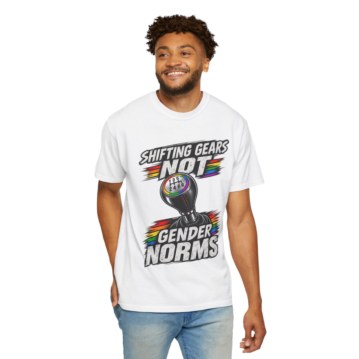 Shifting Gears Not Gender Norms T-Shirt