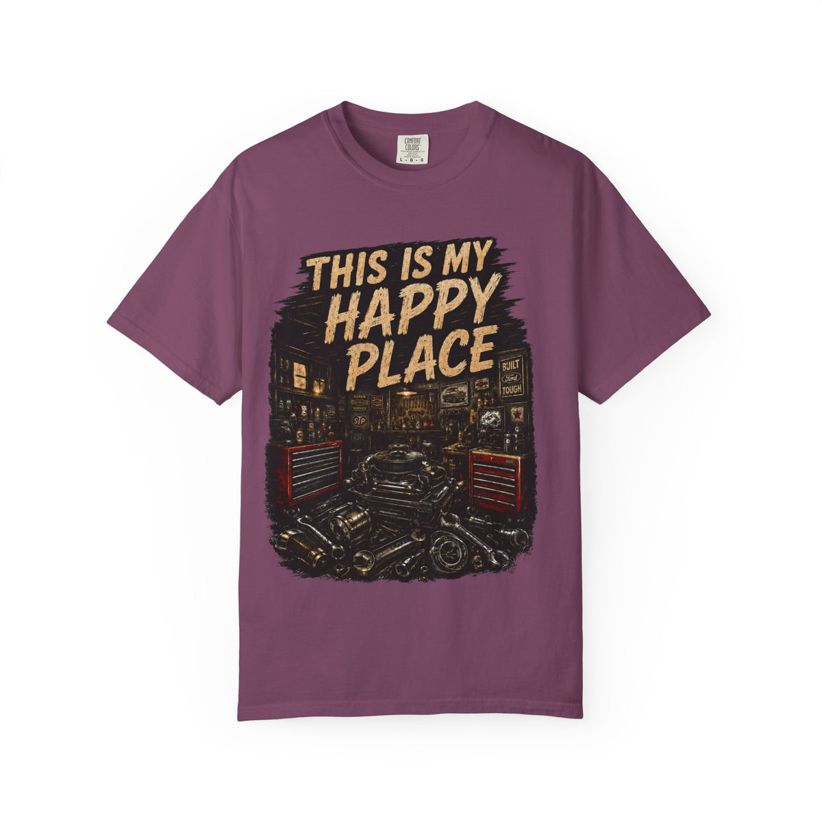 This Is My Happy Place Garage T-Shirt #11