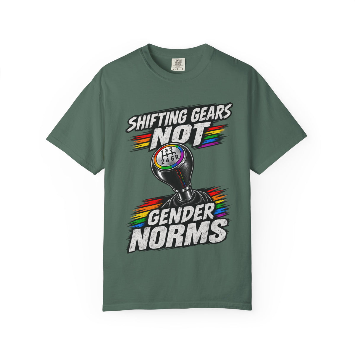 Shifting Gears Not Gender Norms T-Shirt