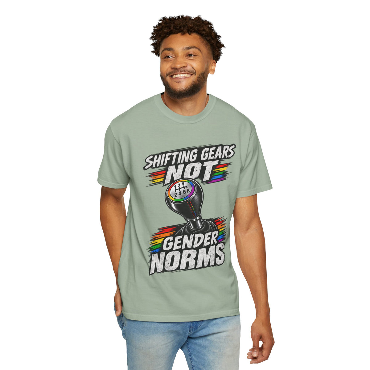 Shifting Gears Not Gender Norms T-Shirt