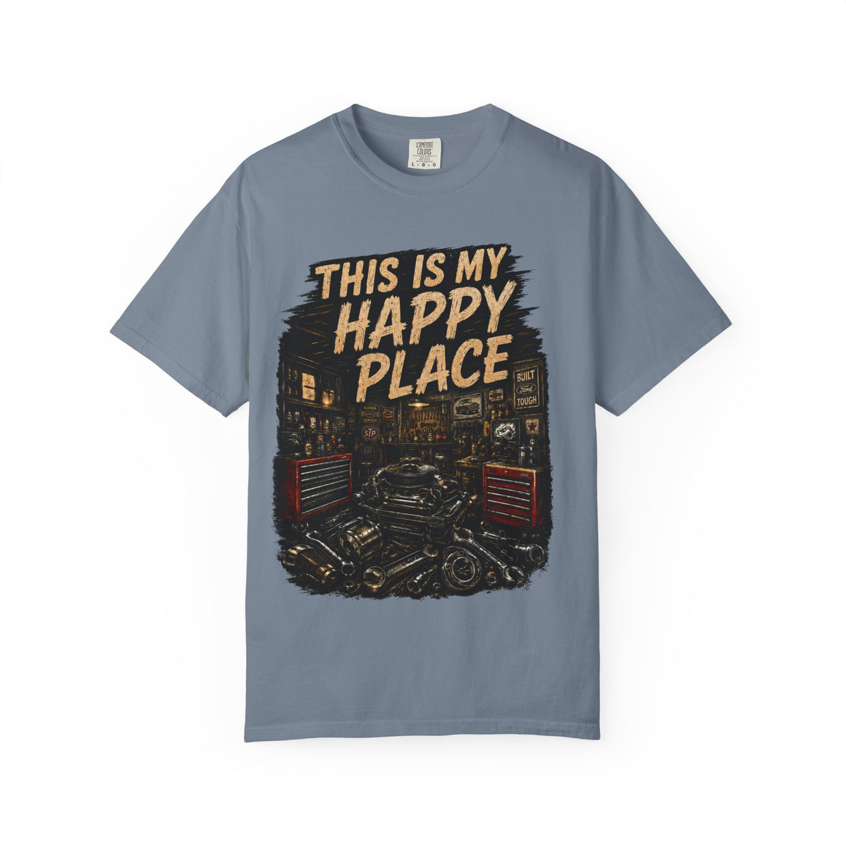 This Is My Happy Place Garage T-Shirt #11