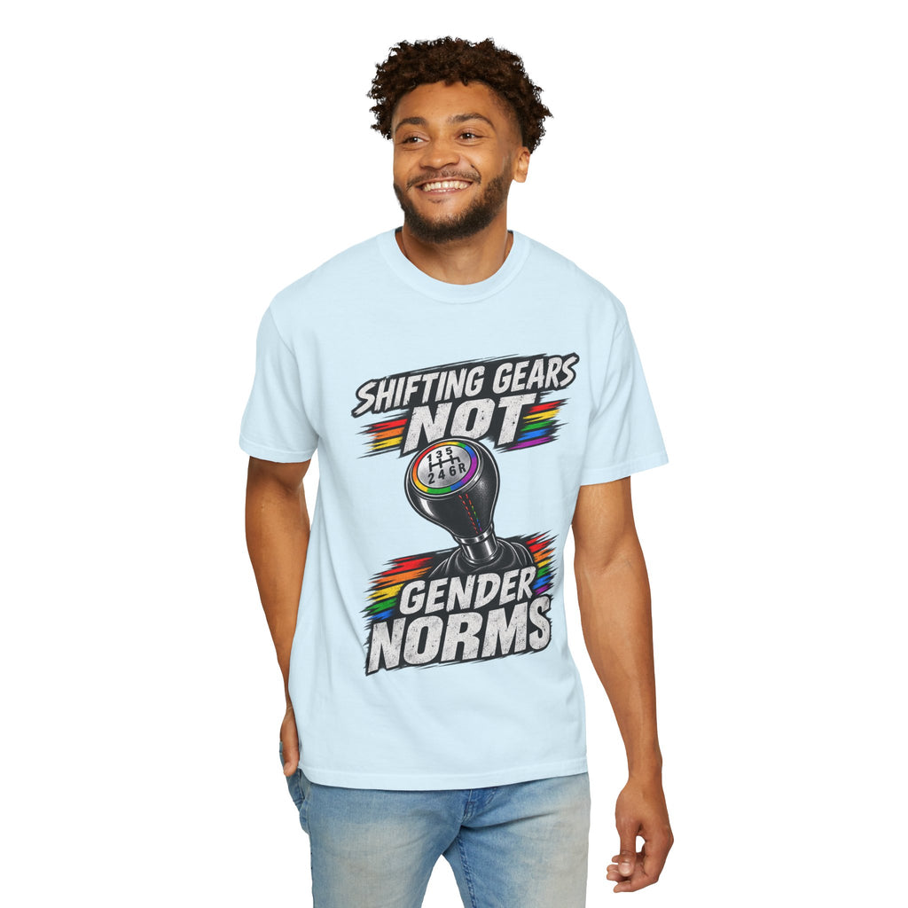Shifting Gears Not Gender Norms T-Shirt