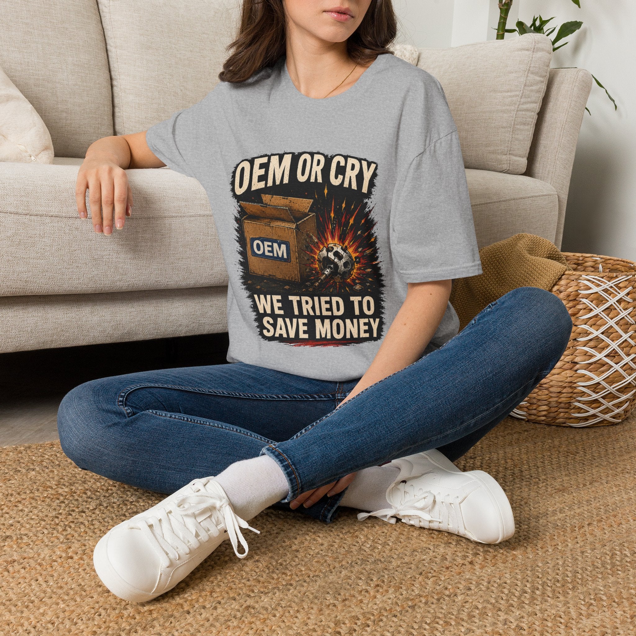 OEM or Cry Soft Tshirt