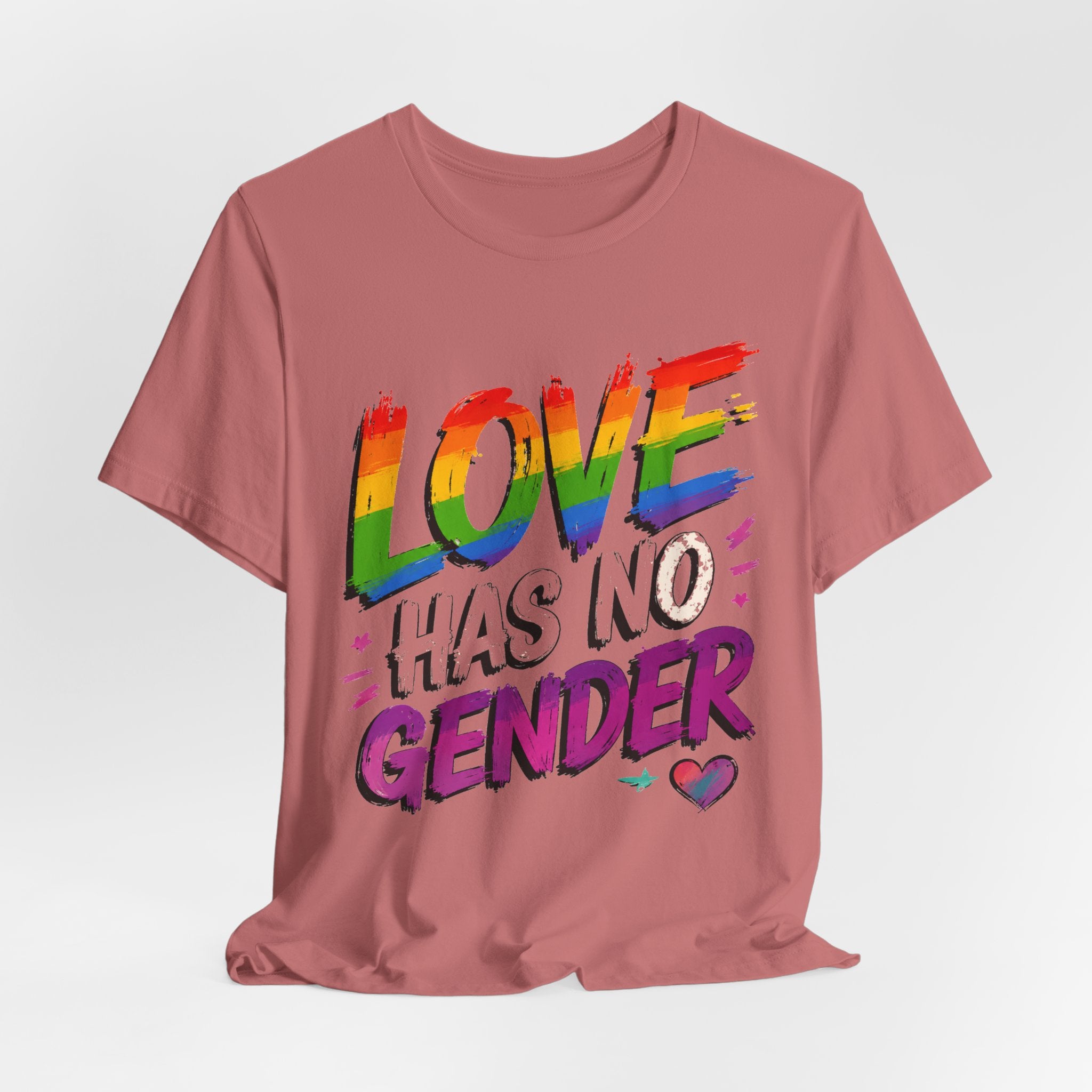 Love Has No Gender Rainbow T-Shirt