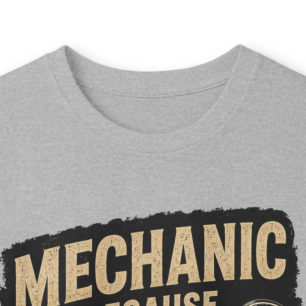 Mechanic Badass Long Sleeve Tee — 'Mechanic Because Badass Miracle Worker' Workshirt