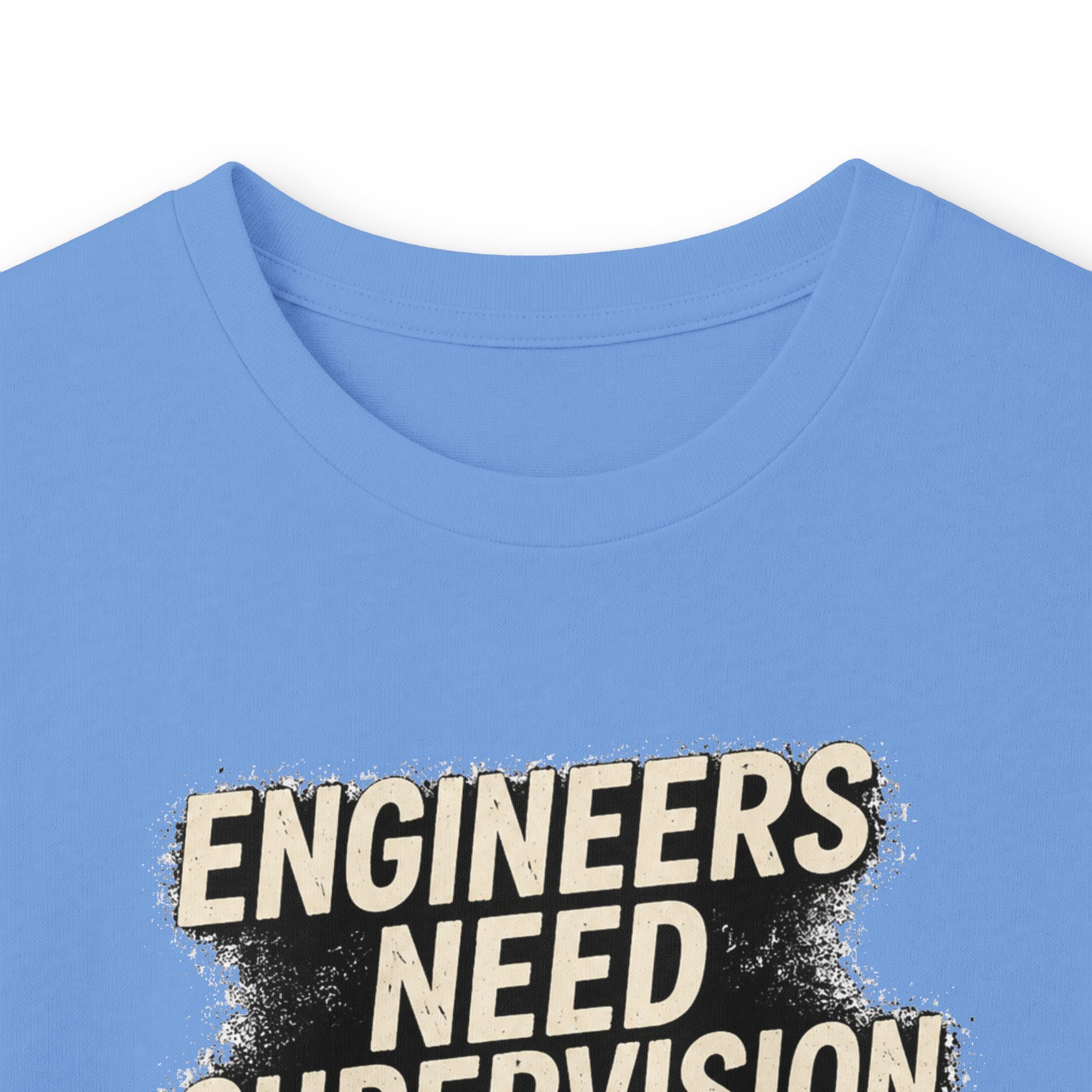 Long Sleeve Tee — “Talking to Engineers” Design