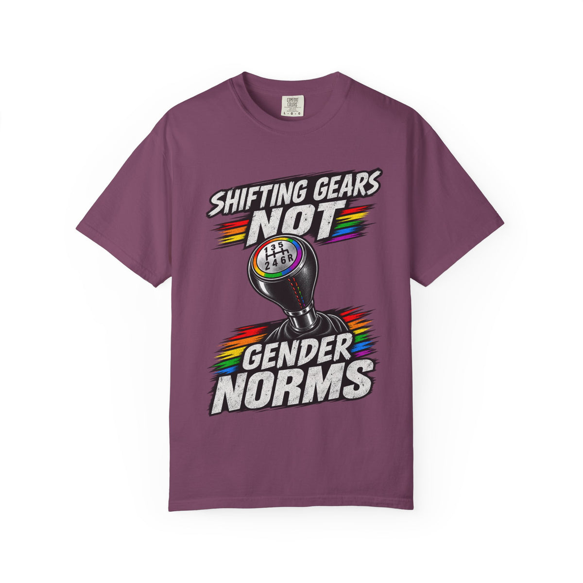 Shifting Gears Not Gender Norms T-Shirt