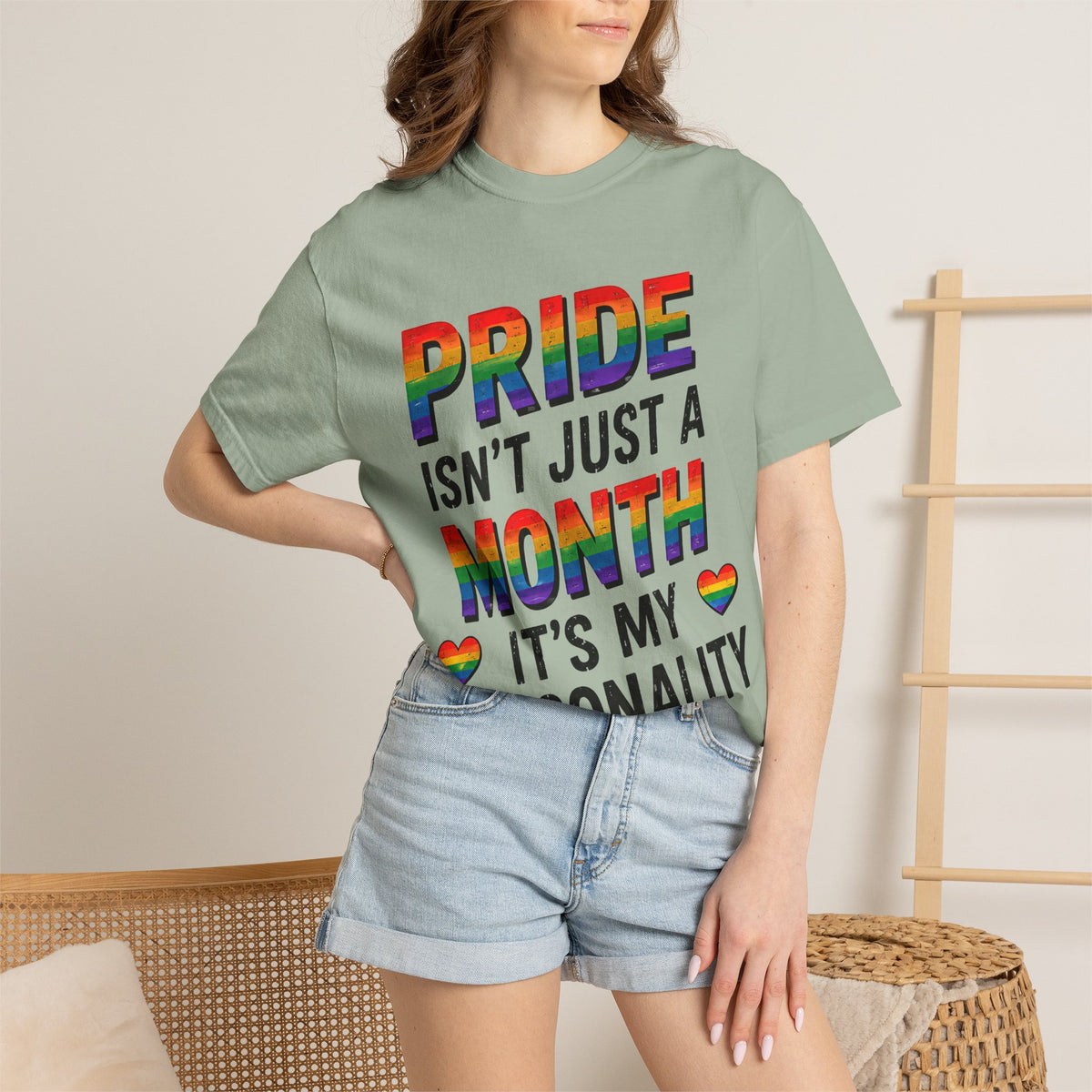 Pride Isn’t Just a Month Tee — Rainbow LGBTQ+ Pride T-Shirt