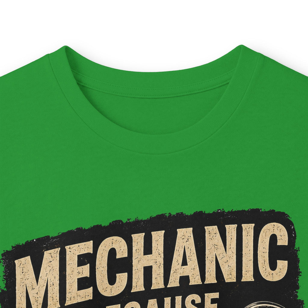 Mechanic Badass Long Sleeve Tee — 'Mechanic Because Badass Miracle Worker' Workshirt