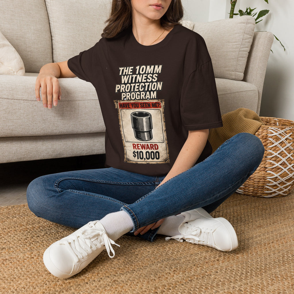 “The 10mm Witness Protection Program” Funny Graphic Tee-
