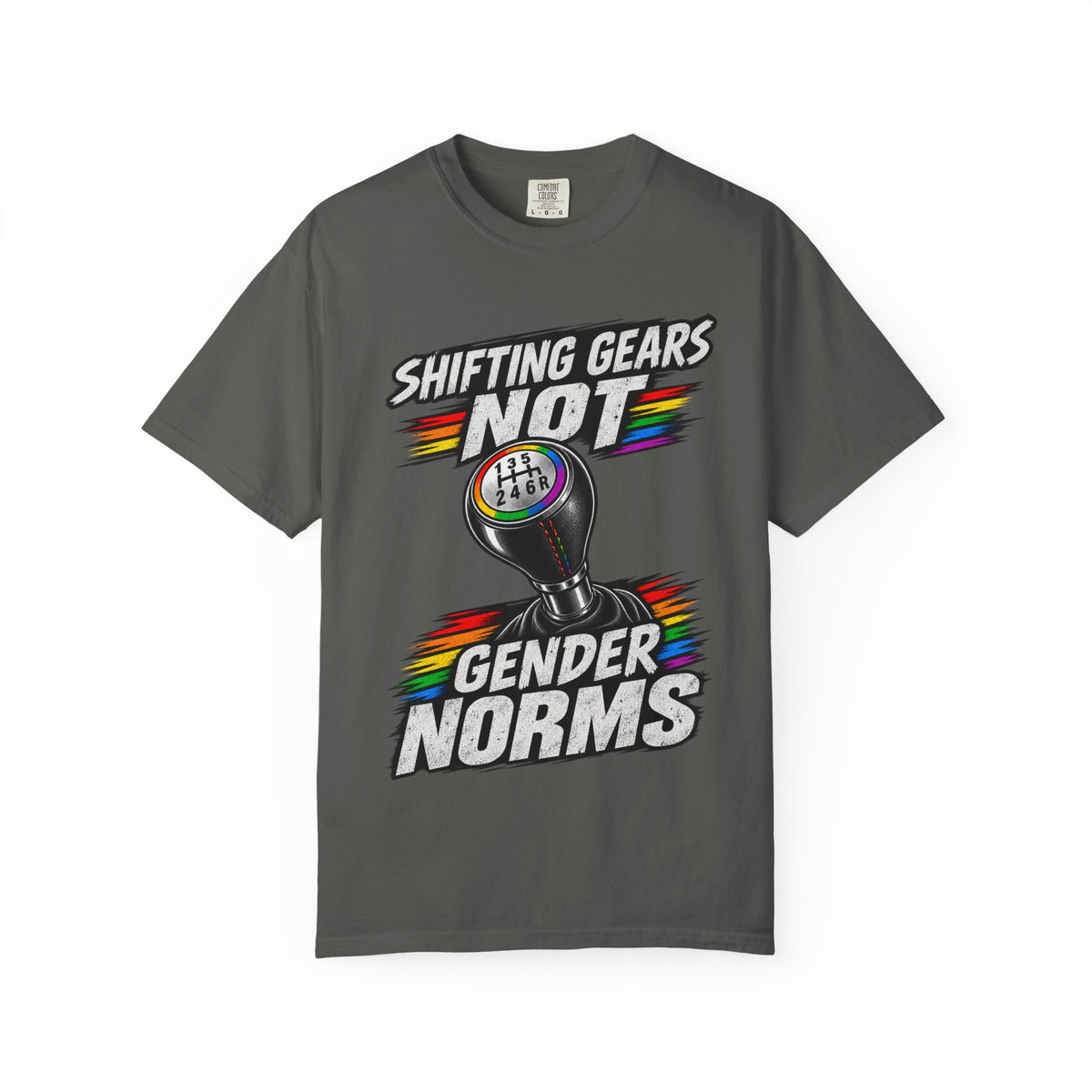 Shifting Gears Not Gender Norms T-Shirt