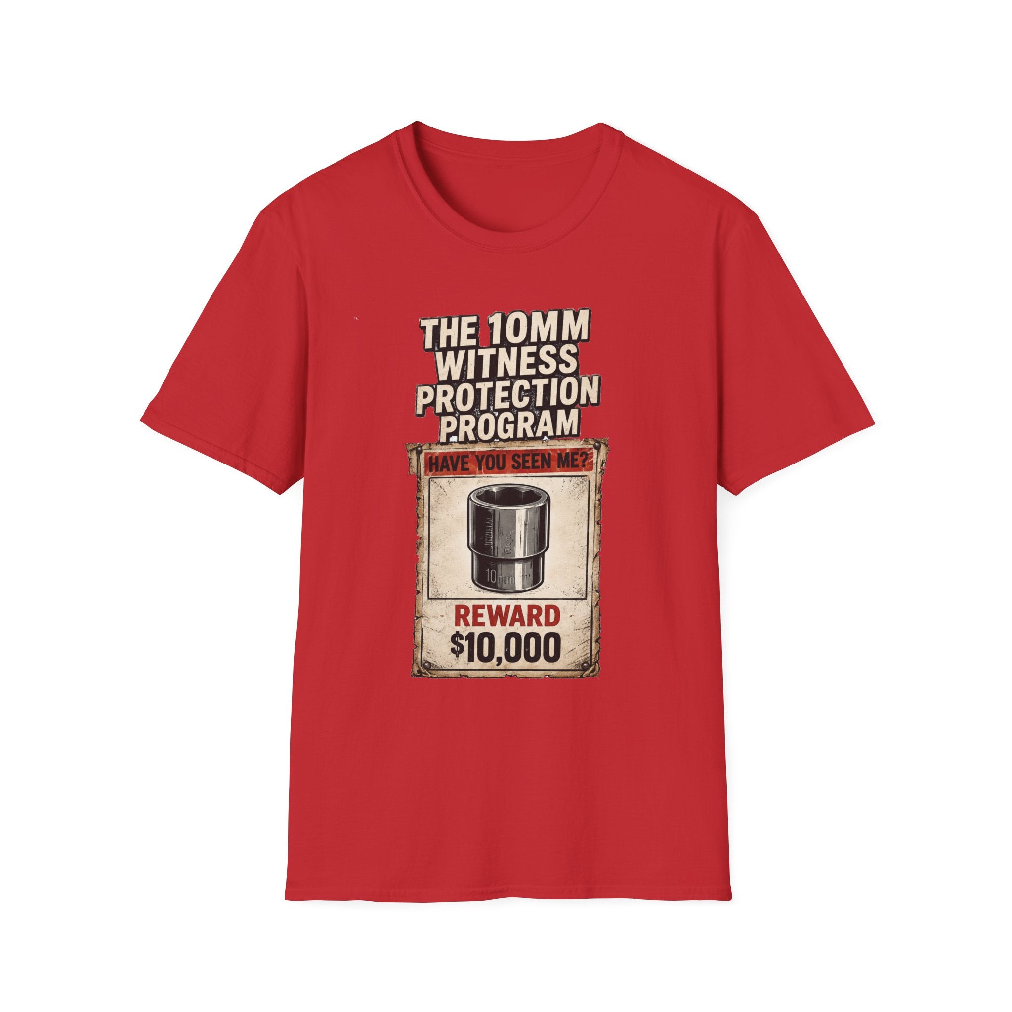 “The 10mm Witness Protection Program” Funny Graphic Tee-