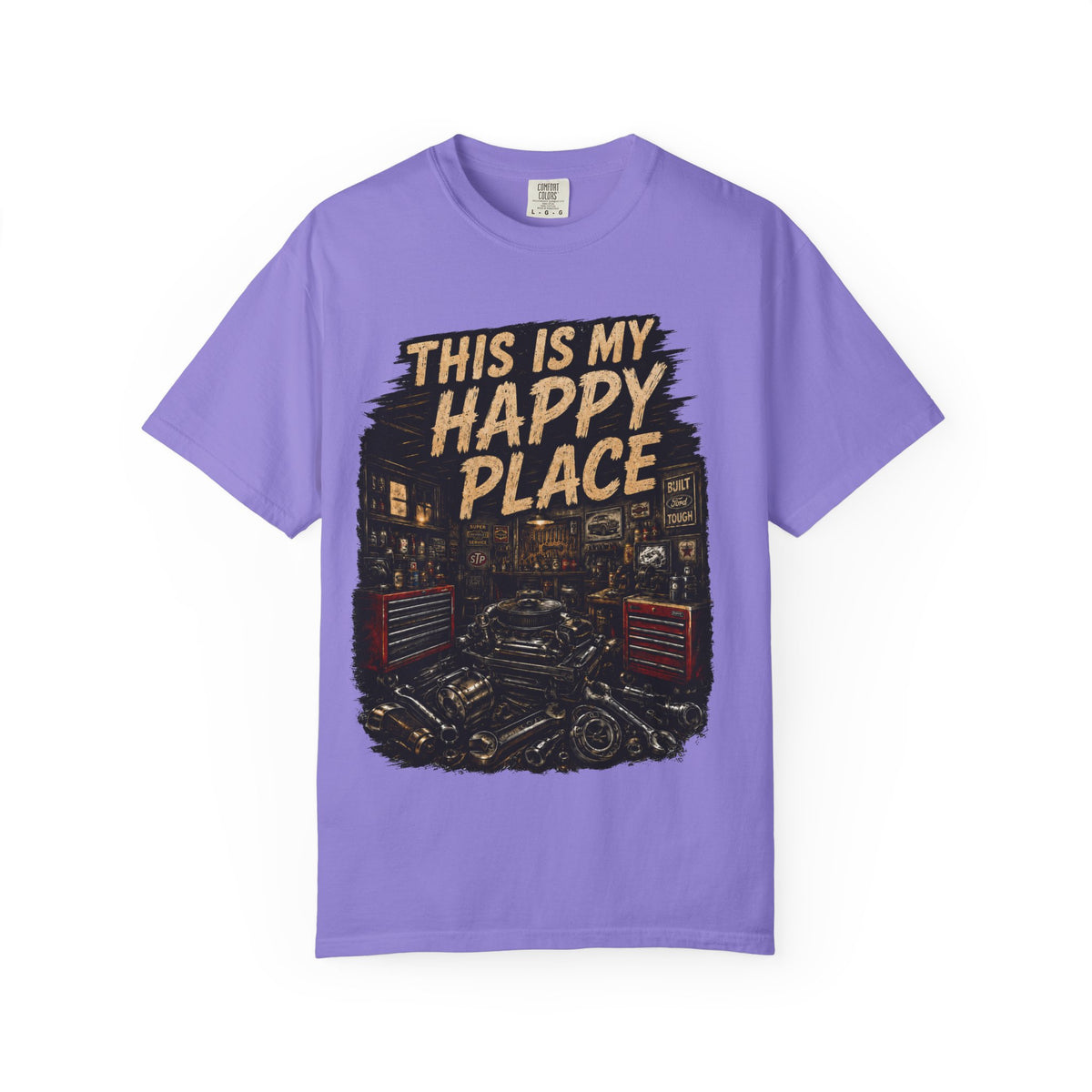 This Is My Happy Place Garage T-Shirt #11