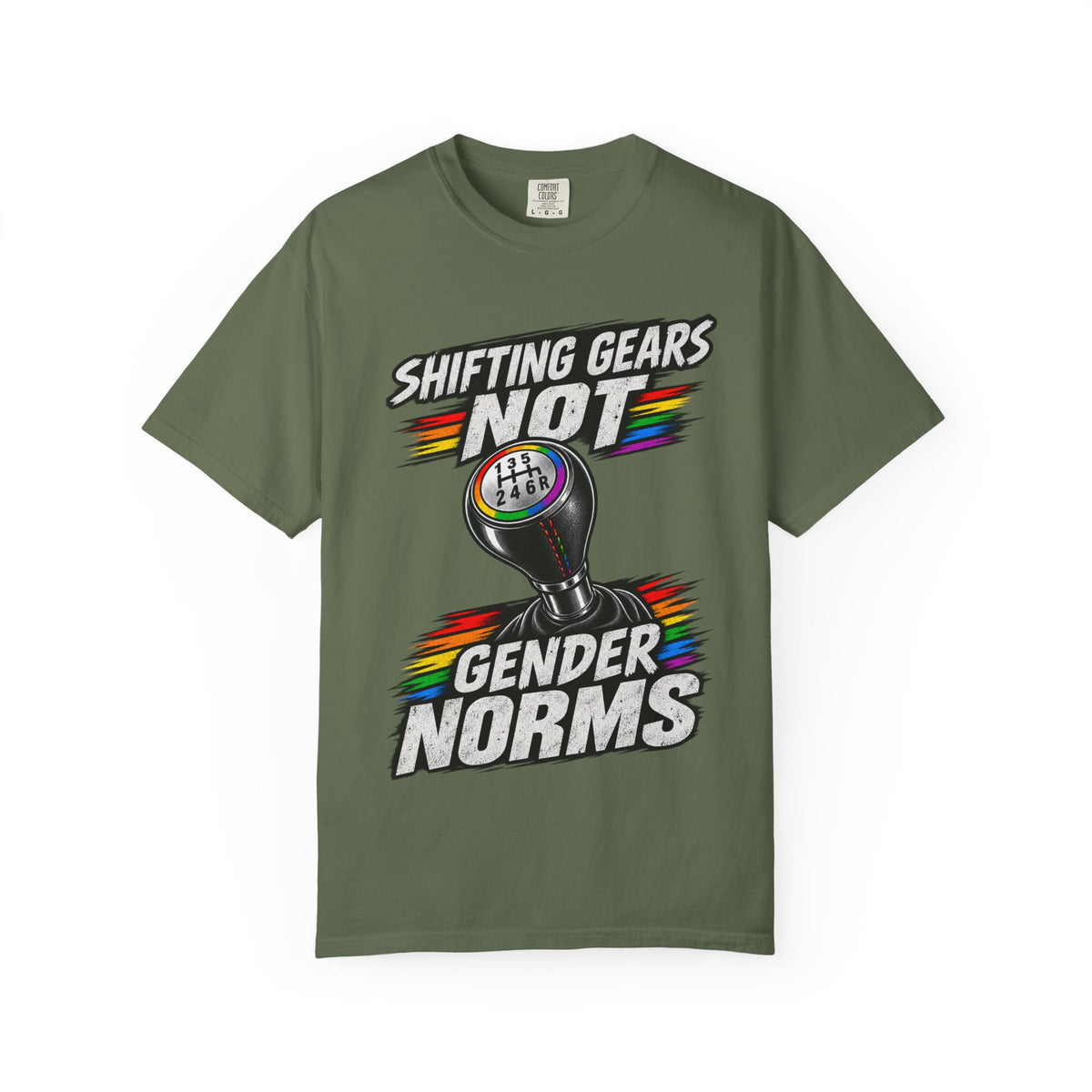 Shifting Gears Not Gender Norms T-Shirt