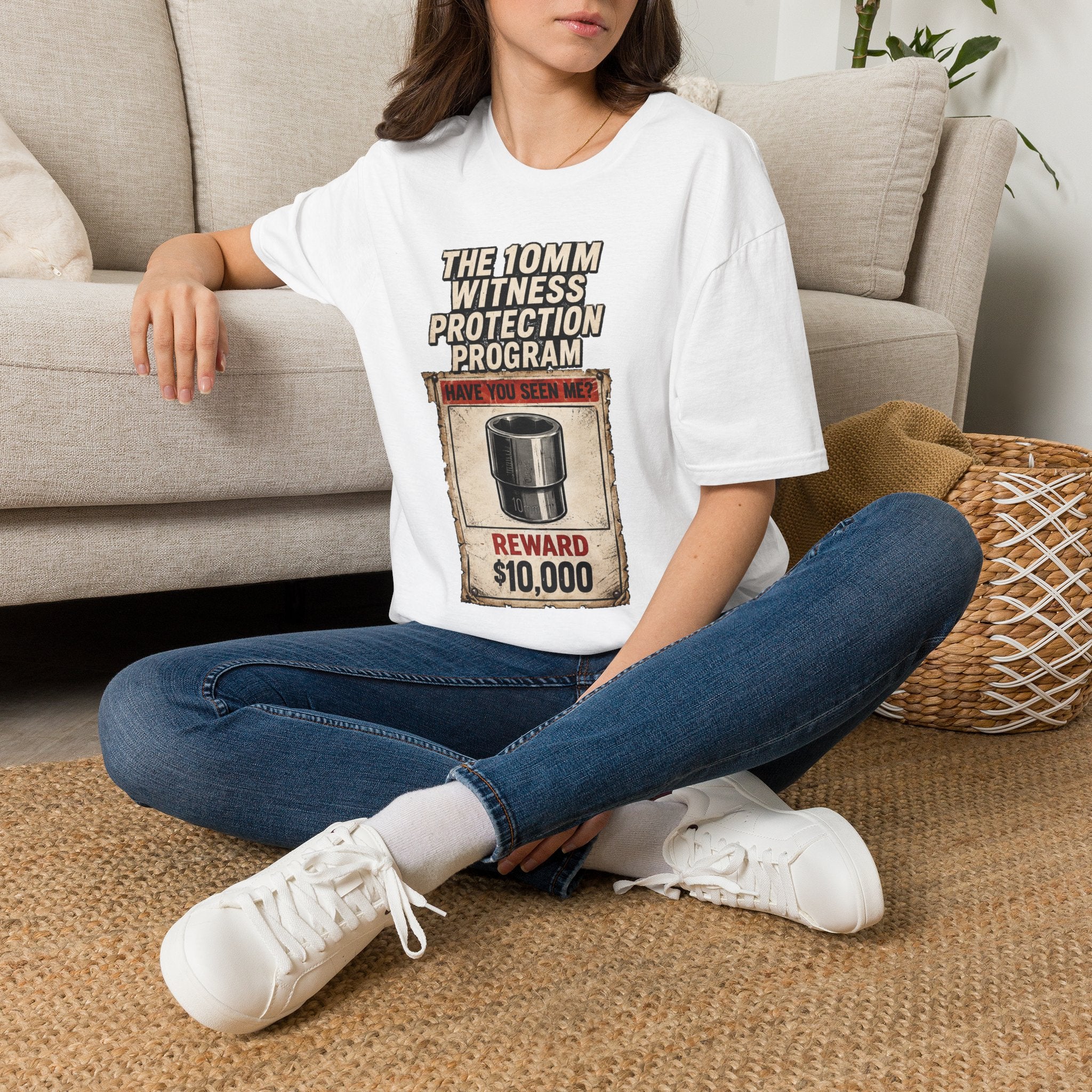 “The 10mm Witness Protection Program” Funny Graphic Tee-