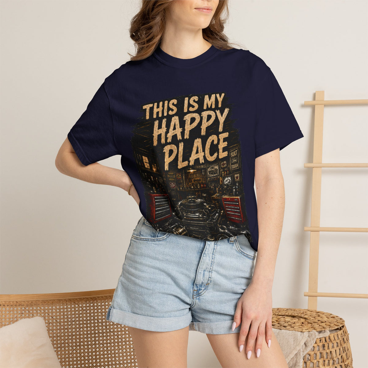 This Is My Happy Place Garage T-Shirt #11