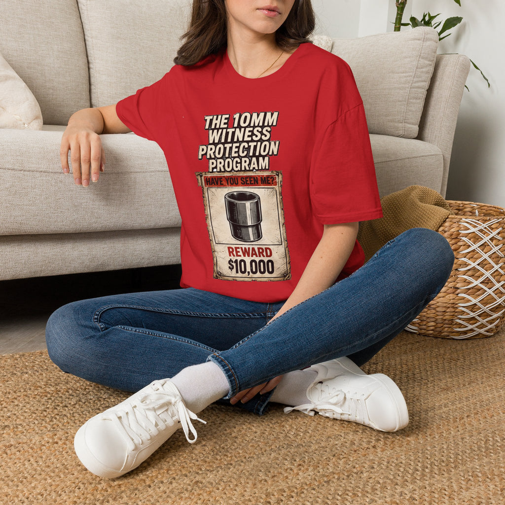 “The 10mm Witness Protection Program” Funny Graphic Tee-