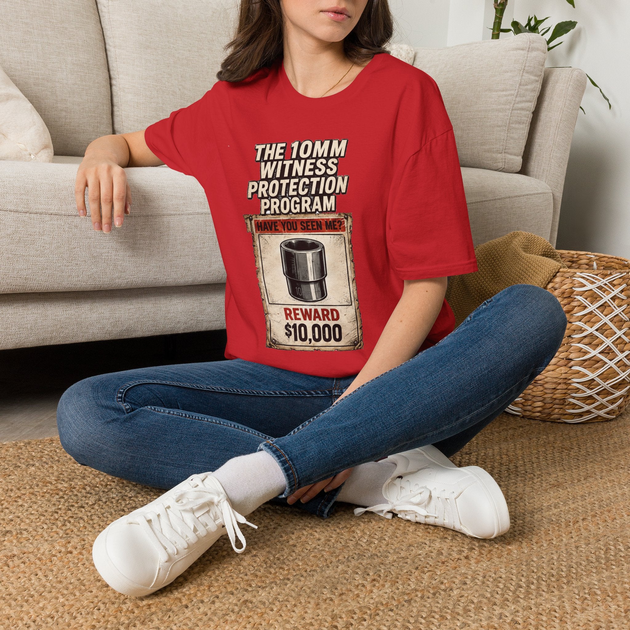 “The 10mm Witness Protection Program” Funny Graphic Tee-