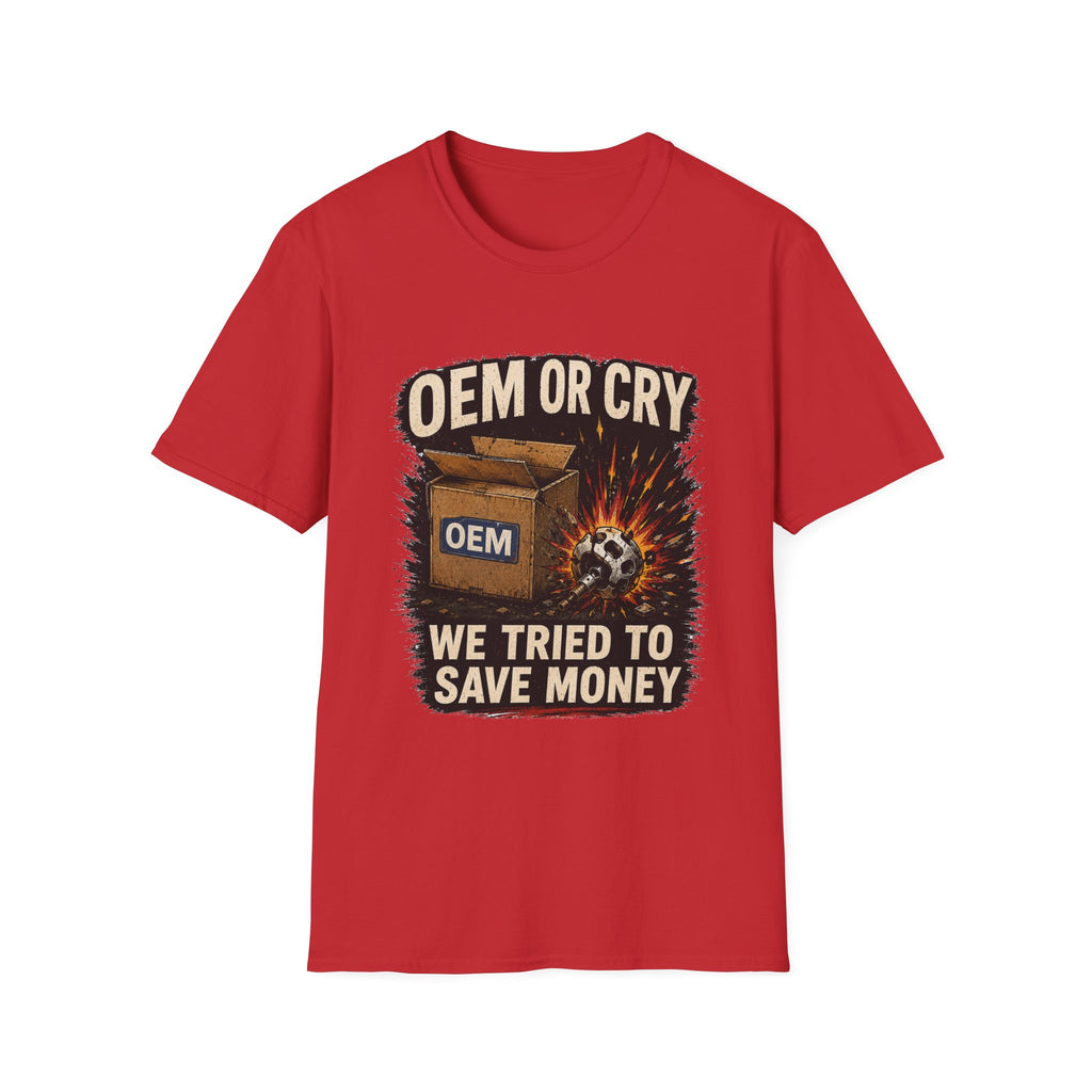 OEM or Cry Soft Tshirt