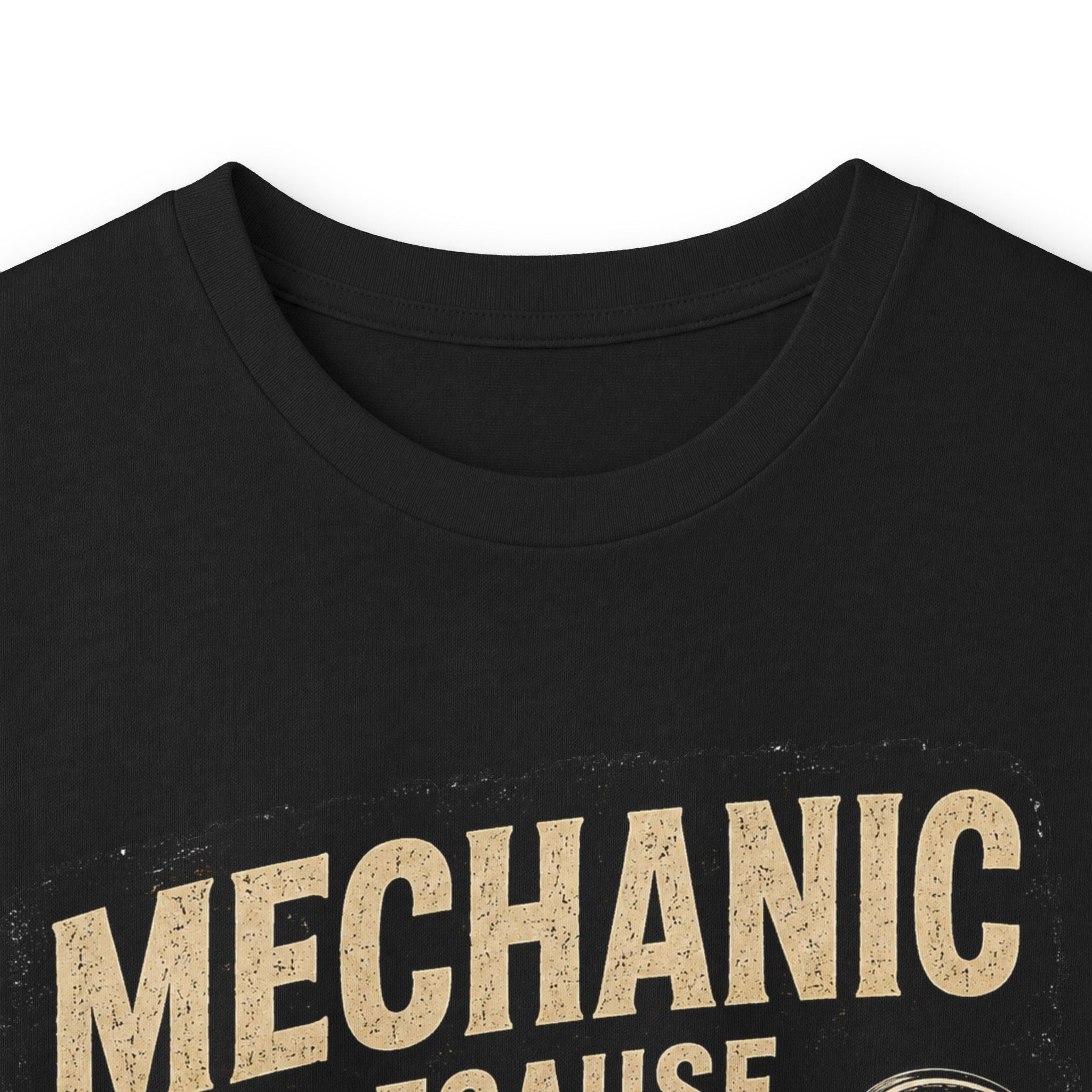 Mechanic Badass Long Sleeve Tee — 'Mechanic Because Badass Miracle Worker' Workshirt