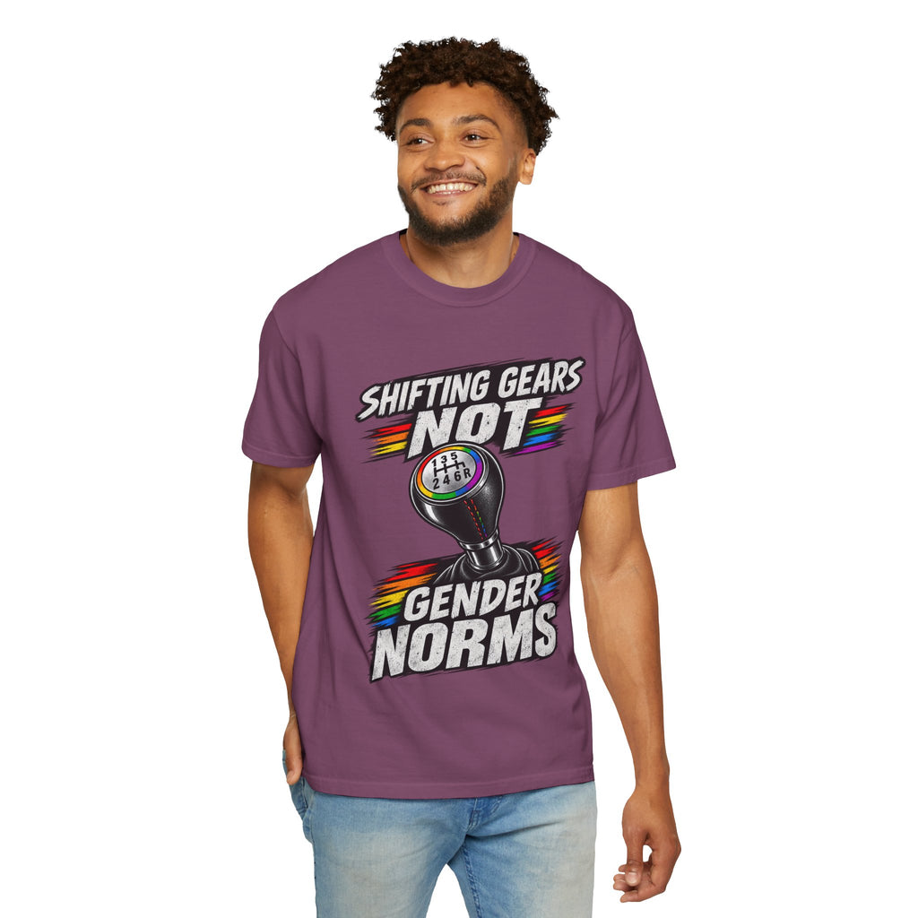 Shifting Gears Not Gender Norms T-Shirt