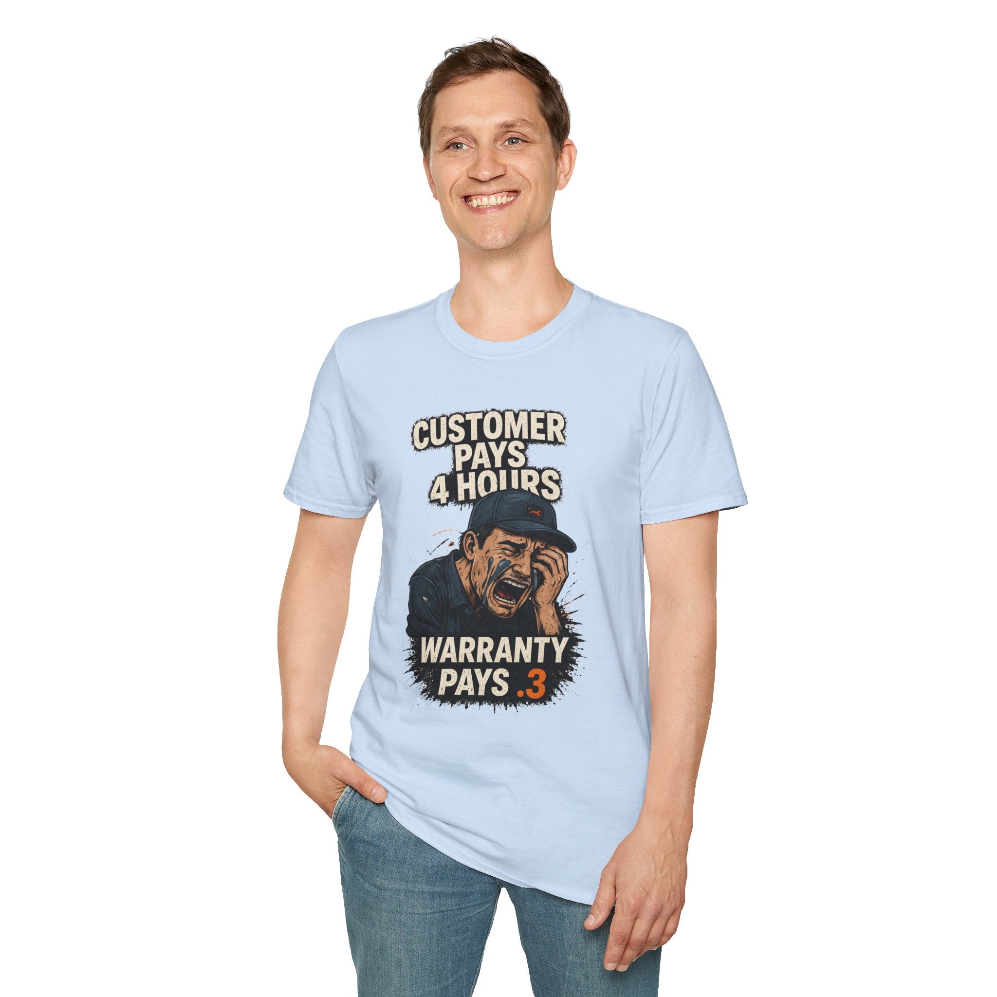 Customer Pay vs Shop Pay Soft Tshirt