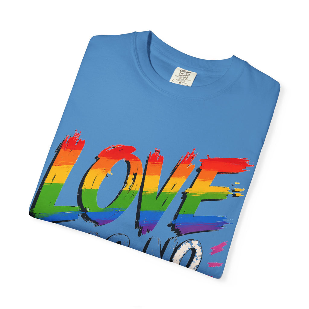 T-Shirt — "Love Has No Gender" Rainbow Pride Graphic Tee