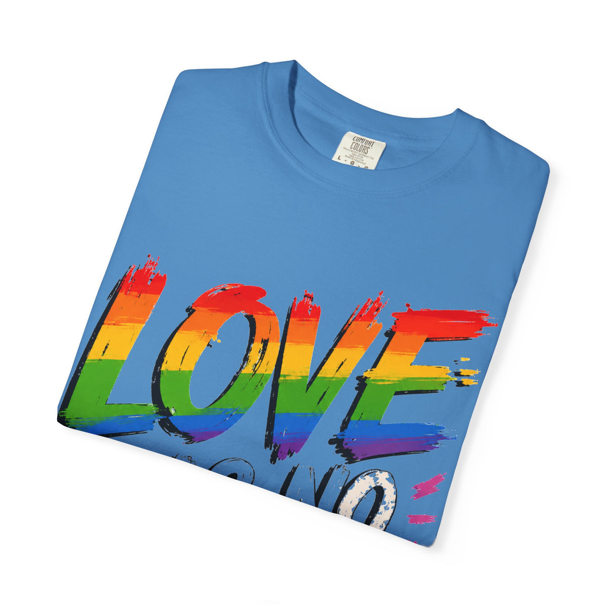 T-Shirt — "Love Has No Gender" Rainbow Pride Graphic Tee