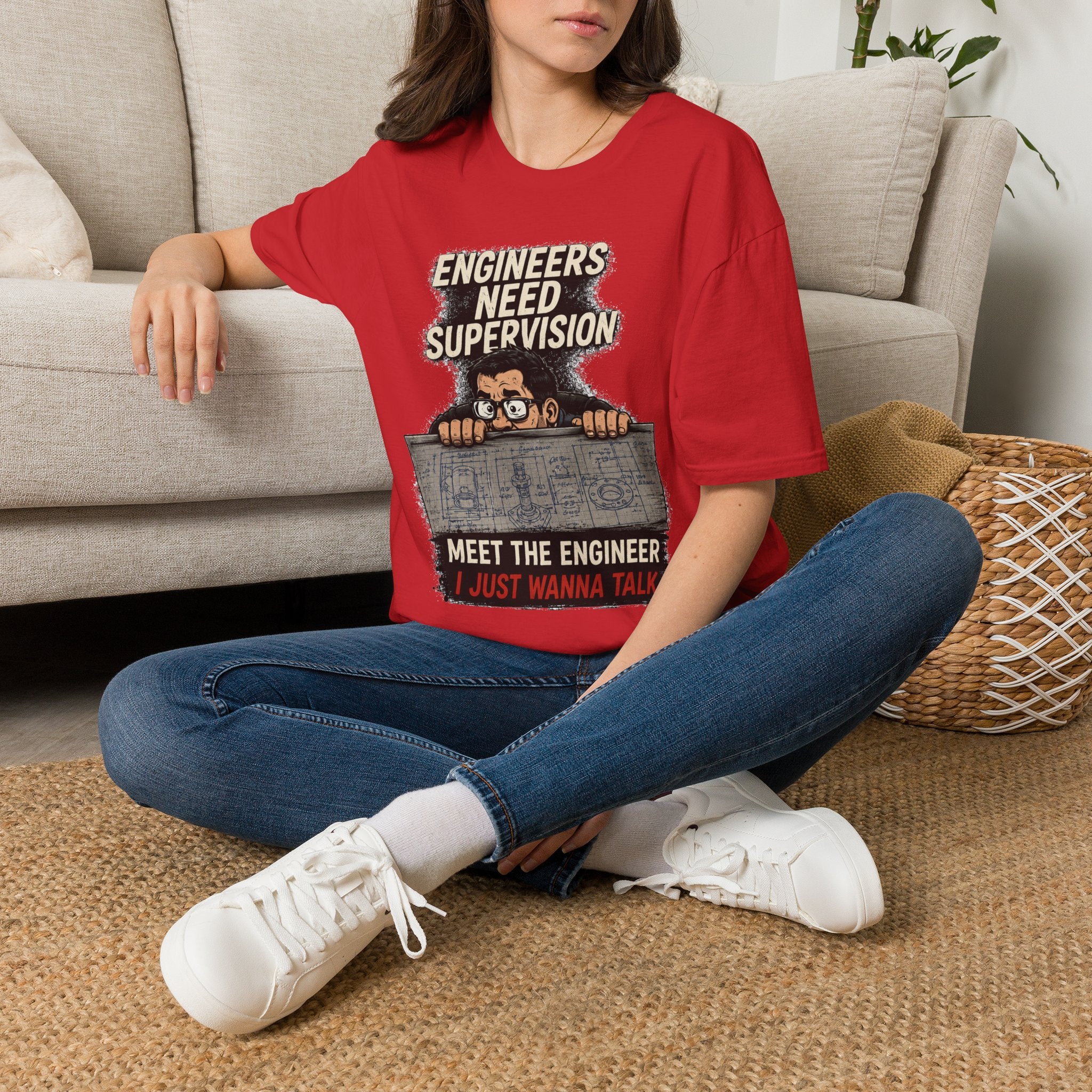 Engineers Need Supervision Soft Tshirt
