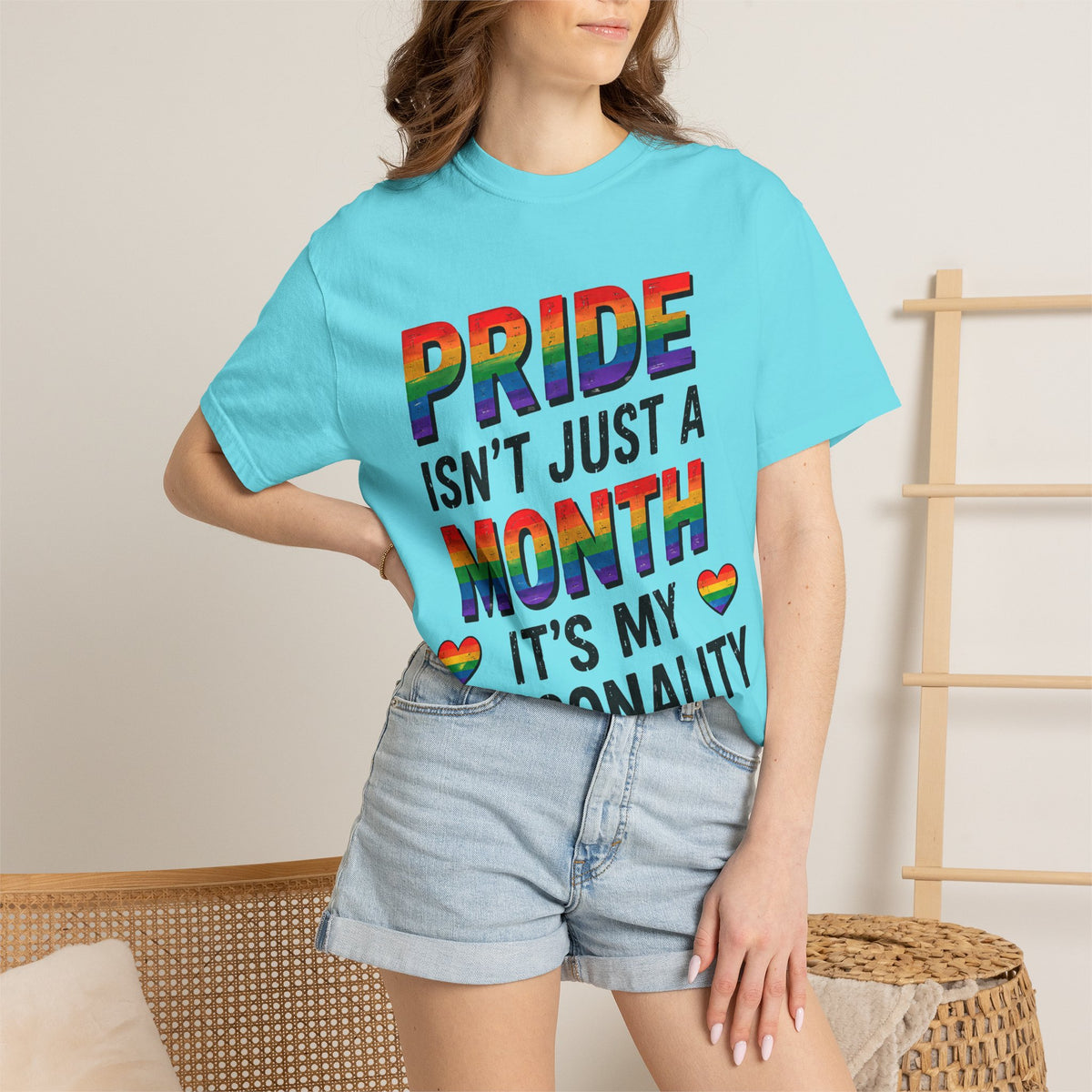 Pride Isn’t Just a Month Tee — Rainbow LGBTQ+ Pride T-Shirt