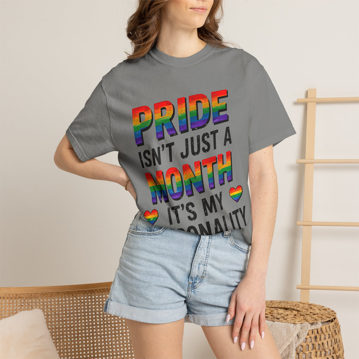 Pride Isn’t Just a Month Tee — Rainbow LGBTQ+ Pride T-Shirt