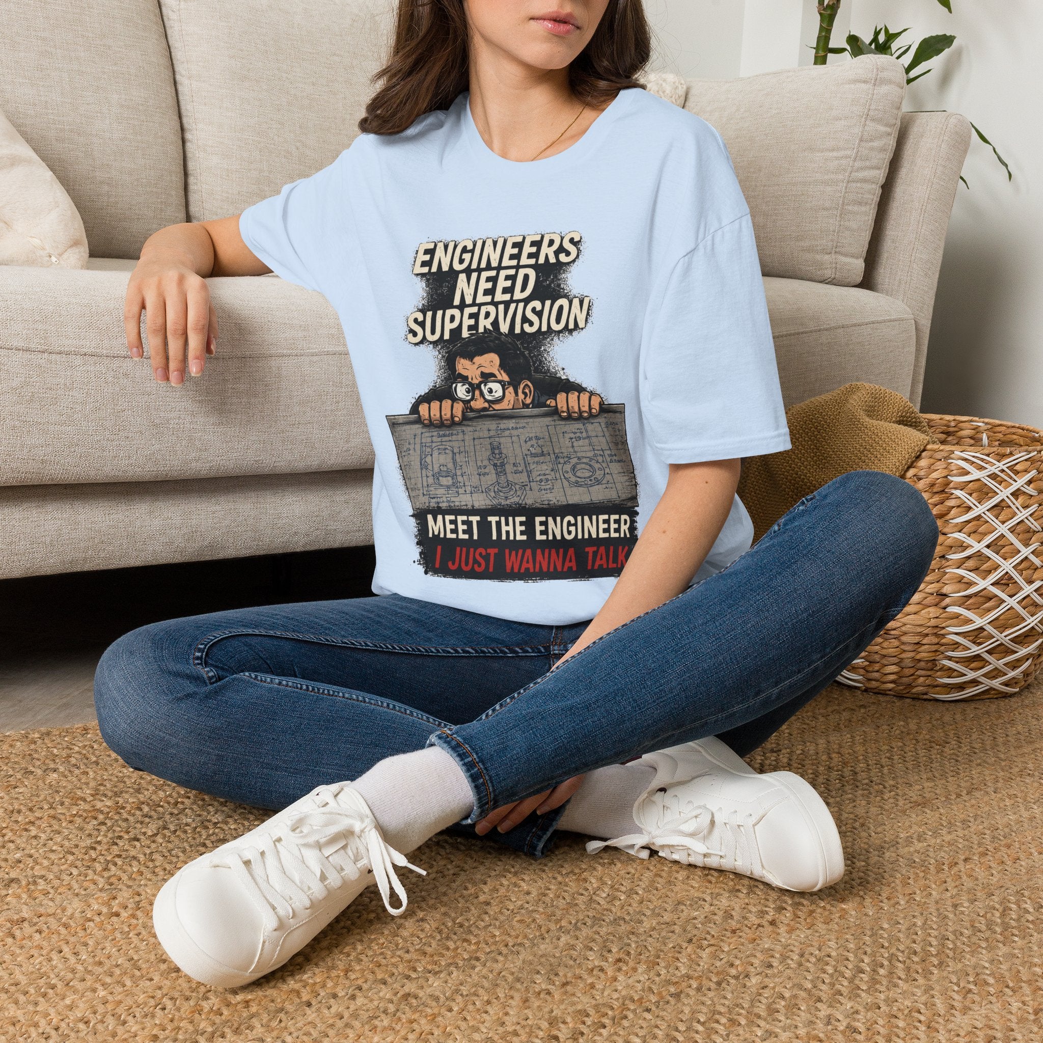 Engineers Need Supervision Soft Tshirt