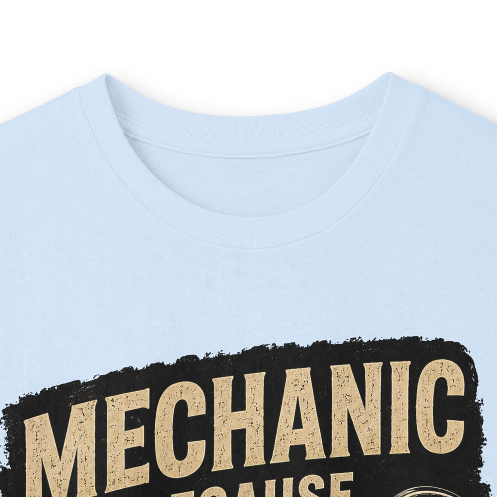 Mechanic Badass Long Sleeve Tee — 'Mechanic Because Badass Miracle Worker' Workshirt