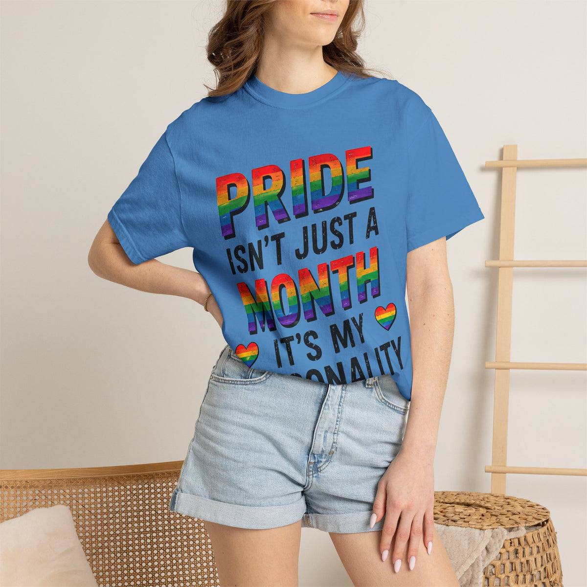 Pride Isn’t Just a Month Tee — Rainbow LGBTQ+ Pride T-Shirt