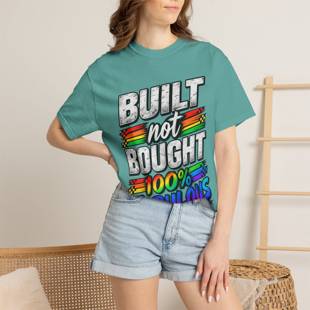 Built Not Bought 100% Fabulous T-Shirt